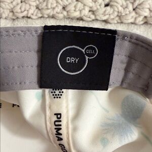 Puma Light Blue and Gray Dry-Cell Cap Lining